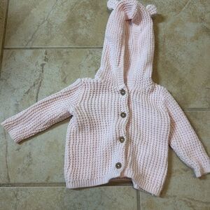 Carter’s Baby Hooded Waffle Knit Cardigan